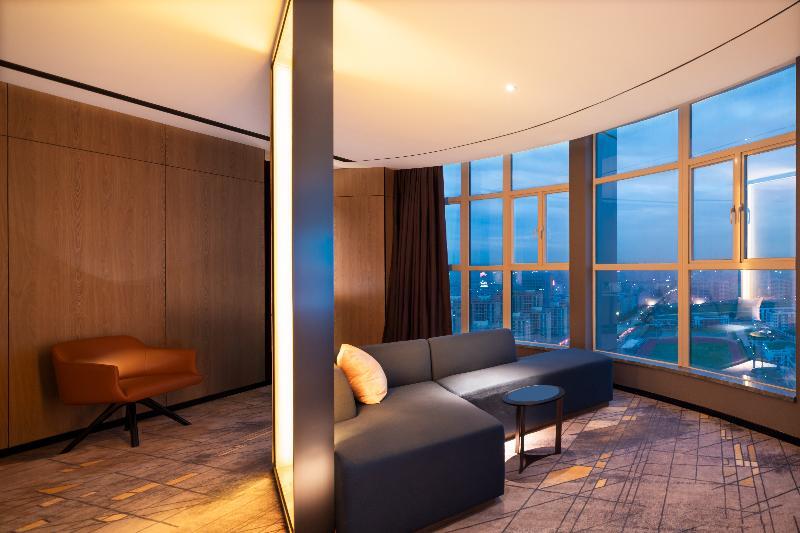 Grand Skylight International Hotel Haoyue Shenzhen Baoan Int'L Exhibition Center Exterior photo